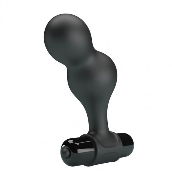 MR PLAY - Enchanted Anal Plug (Battery - Black)